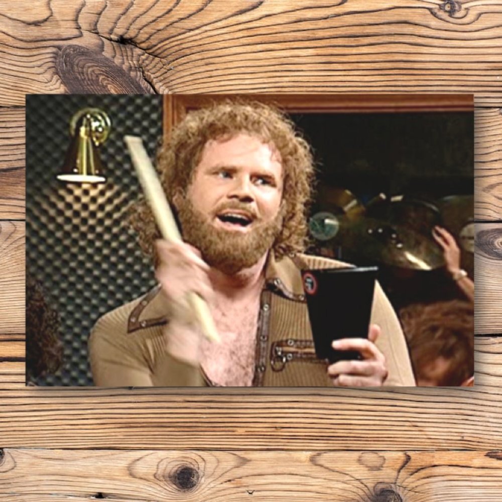 SNL Saturday Night‎ Live More Cowbell Will Ferrell Refrigerator Locker Magnet